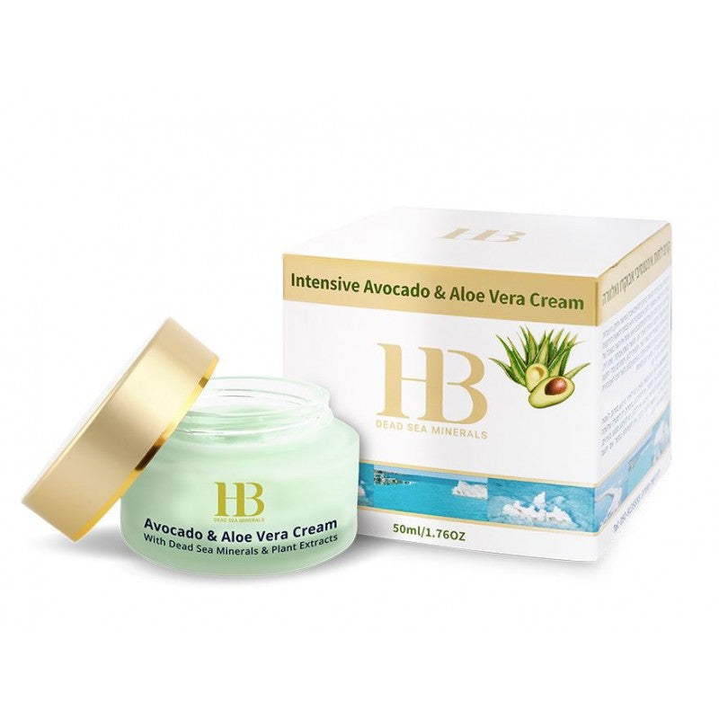 Crème concentrée à l'Aloe vera et à l'Avocat (50 ml)