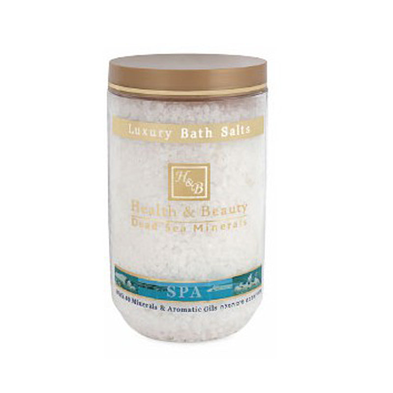 Sels de bain aromatisés blanc (1,2 kg)