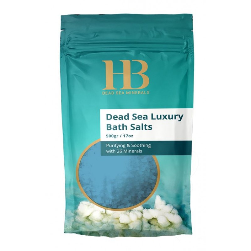 Sels de bain aromatisés bleu (500gr)