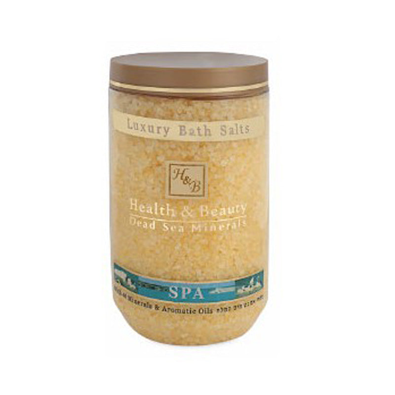 Sels de bain aromatisés jaune (1,2kg)