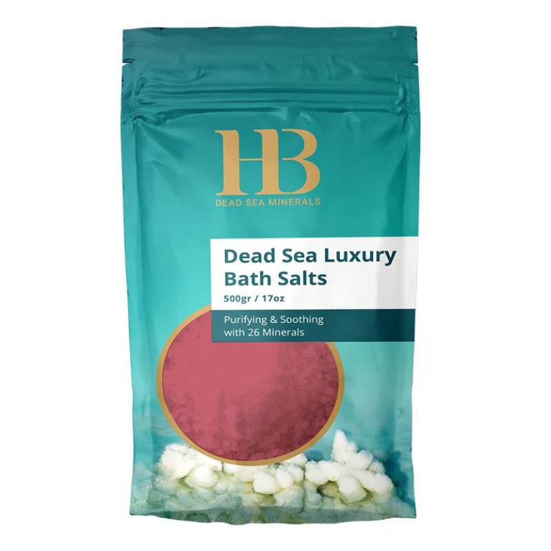 Sels de bain aromatisés rose (500gr)