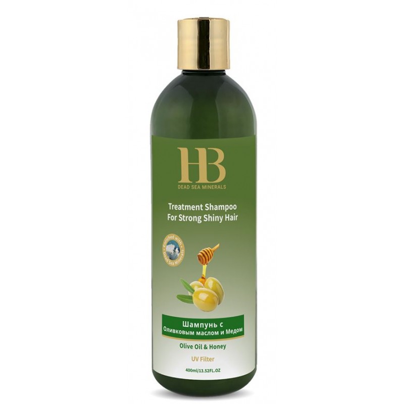 Shampoing traitant à l'huile d'Olive et Miel (400 ml)